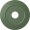 Ekena Millwork Adonis Ceiling Medallion (Fits Canopies up to 10 1/4"), 16 1/8"OD x 3 5/8"ID x 1"P, Athenian Green CM16ADAGF - alternate 1